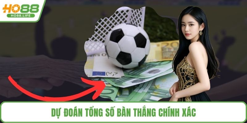 Dự đoán tổng số bàn thắng chính xác