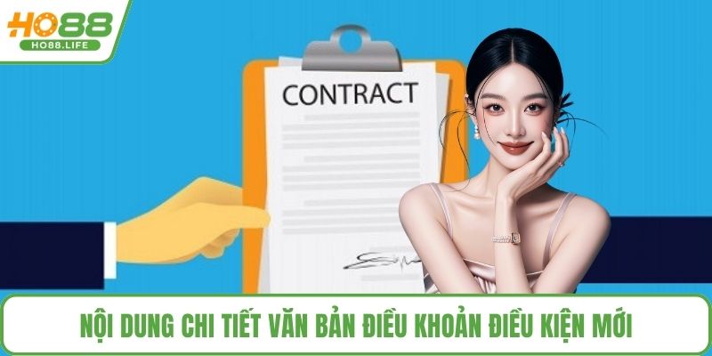 Nội dung chi tiết văn bản điều khoản điều kiện mới