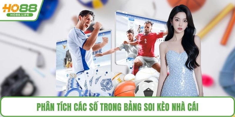Phân tích các số trong bảng soi kèo nhà cái