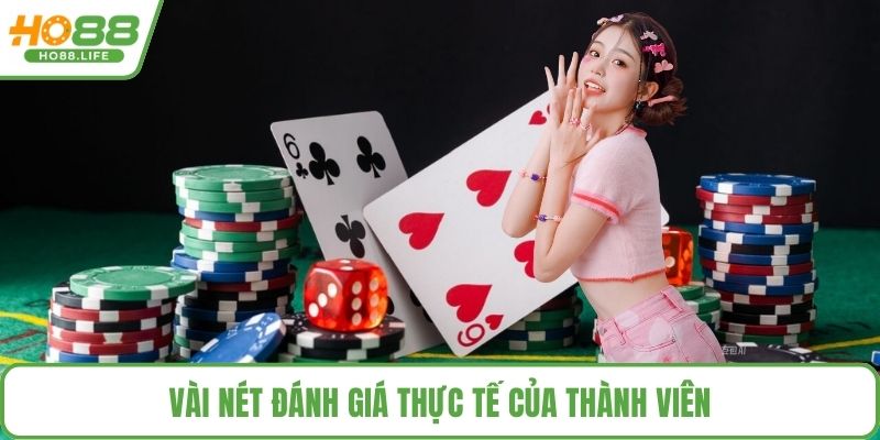 Vài nét đánh giá thực tế của thành viên